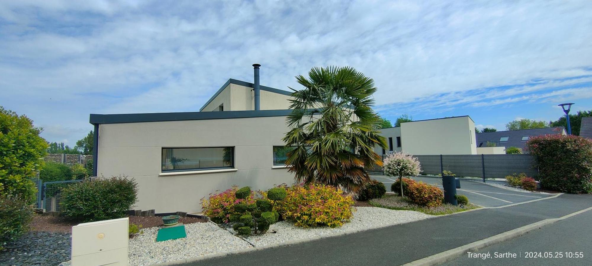 Laloue Appartement Trangé Buitenkant foto